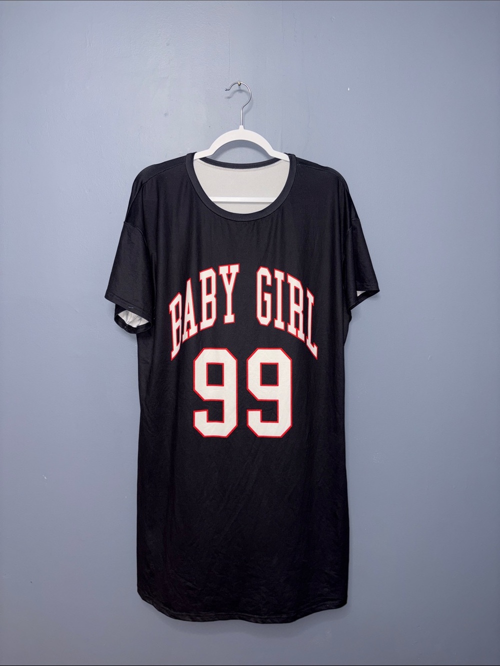 Black Graphic Dress